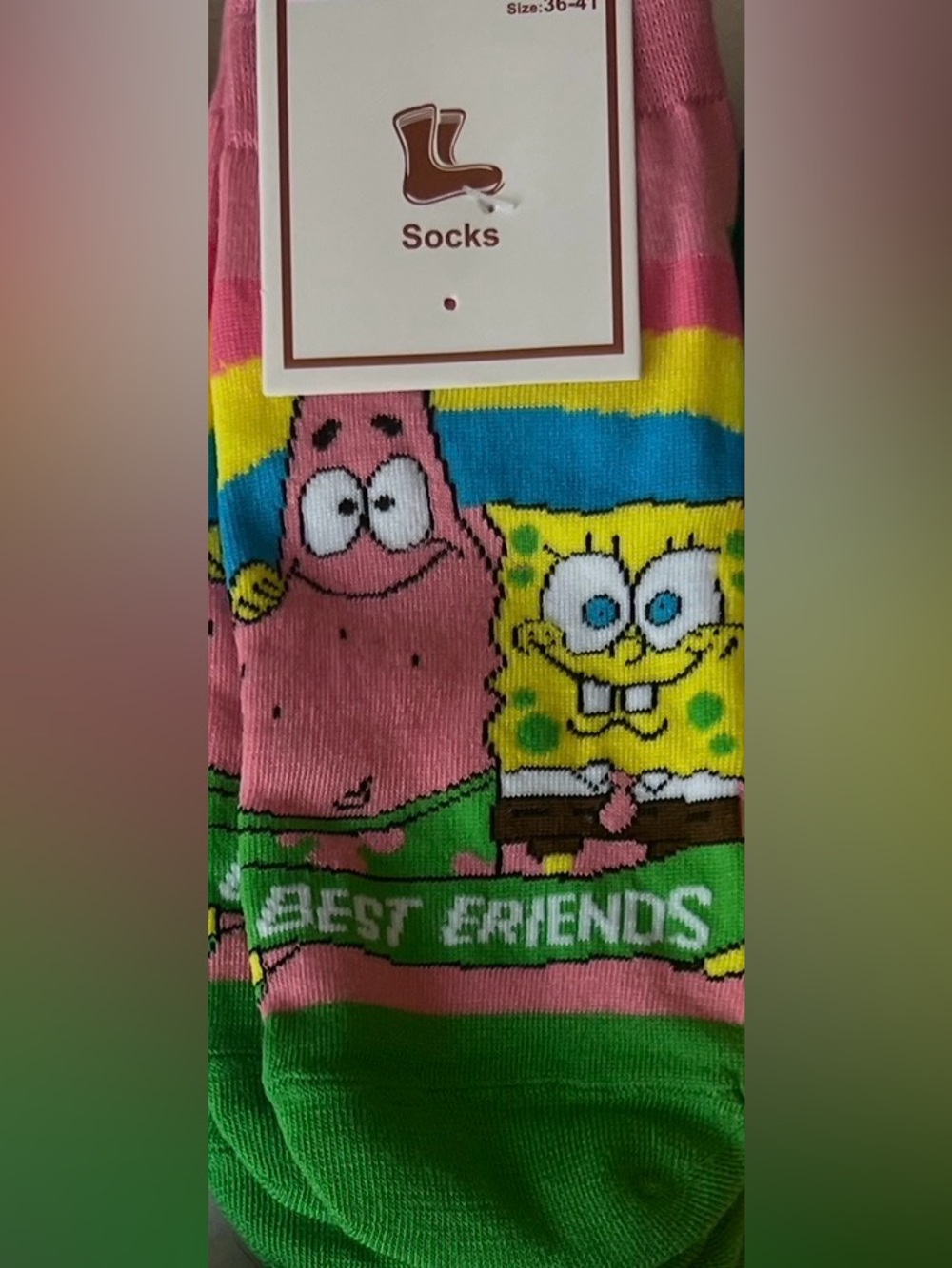 Fashion Ankle Socks w/ Sponge & Star Characters